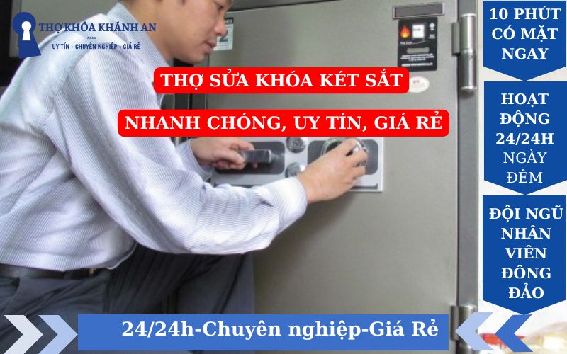 Dịch vụ sửa khóa két sắt
